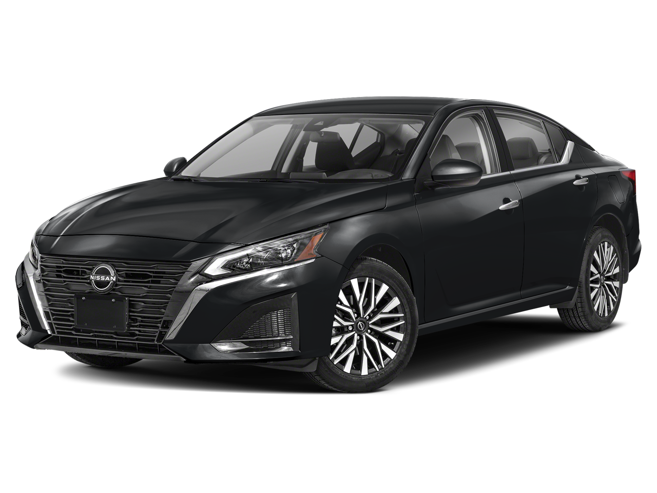 2023 Nissan Altima 2.5 SV in Super Black — front three-quarter view