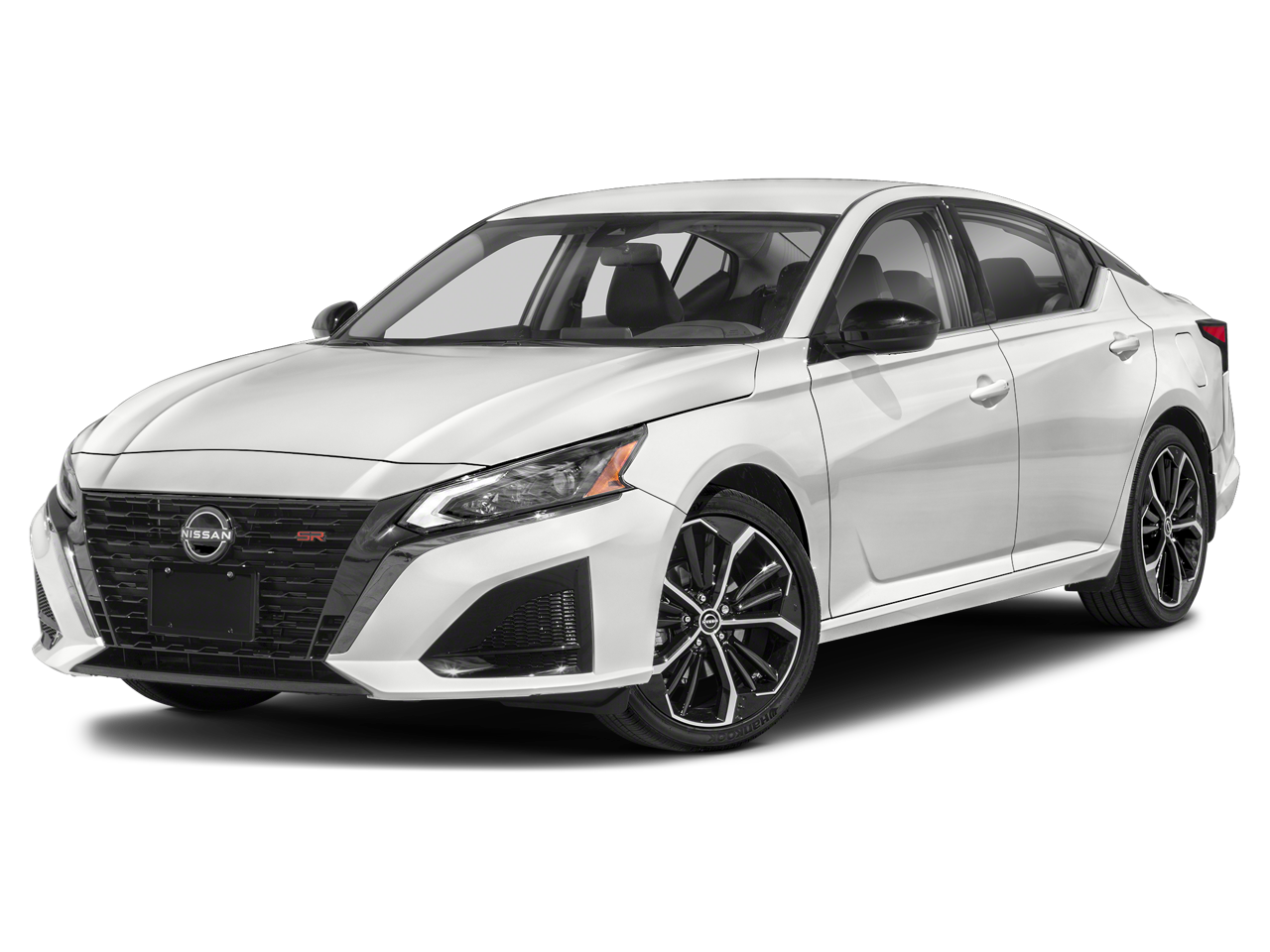 2023 Nissan Altima 2.0 SR in Pearl White Tricoat — front three-quarter view