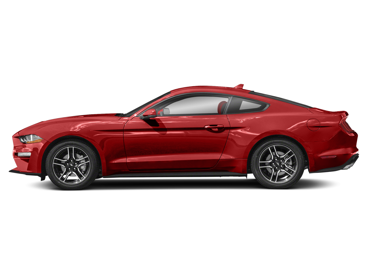 2022 Ford Mustang — rear three-quarter view