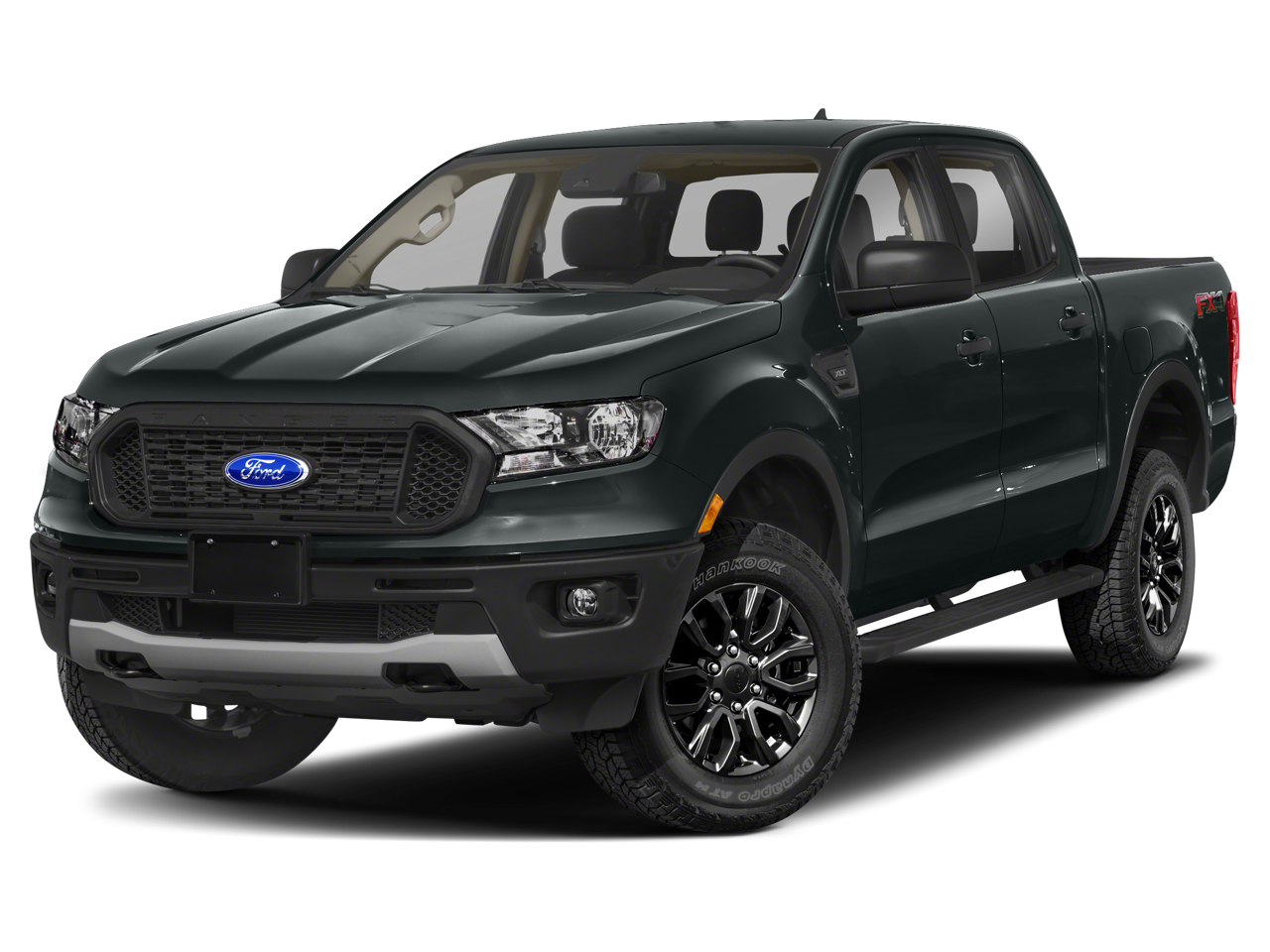 2023 Ford Ranger XLT in Gray Metallic — front three-quarter view