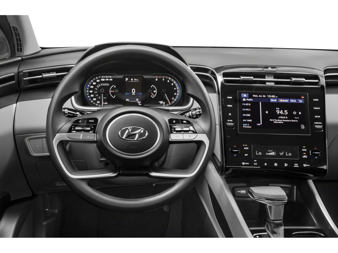 2024 Hyundai Tucson — interior view