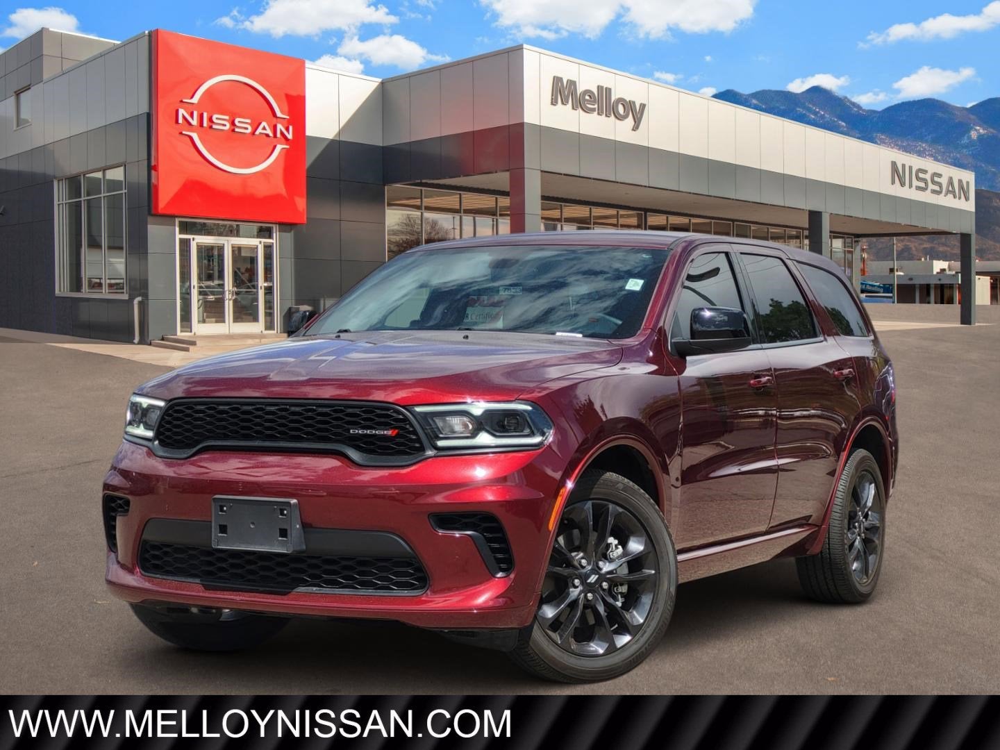 2025 Dodge Durango GT in Octane Red Pearlcoat — front three-quarter view