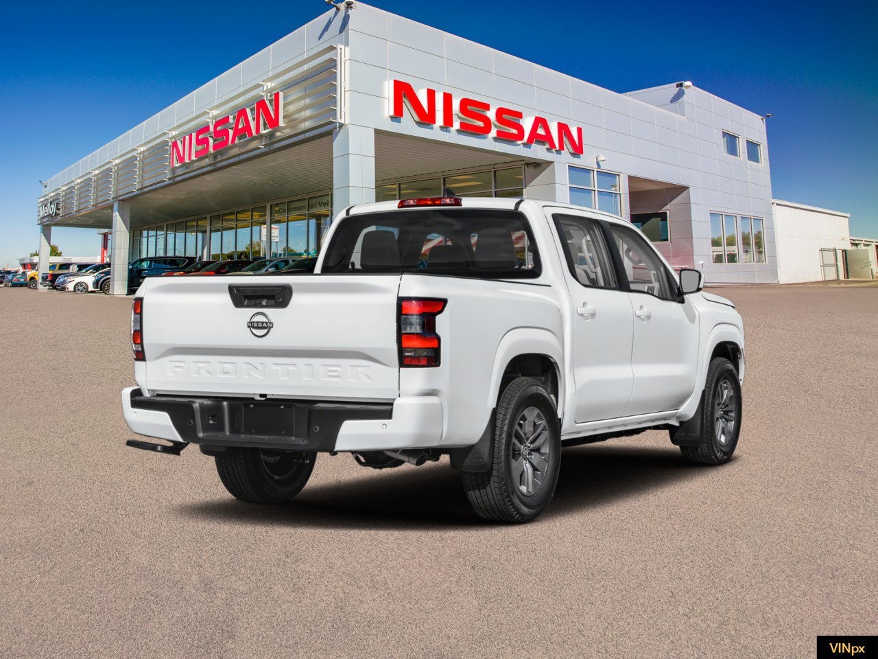 2026 Nissan Frontier — side profile view