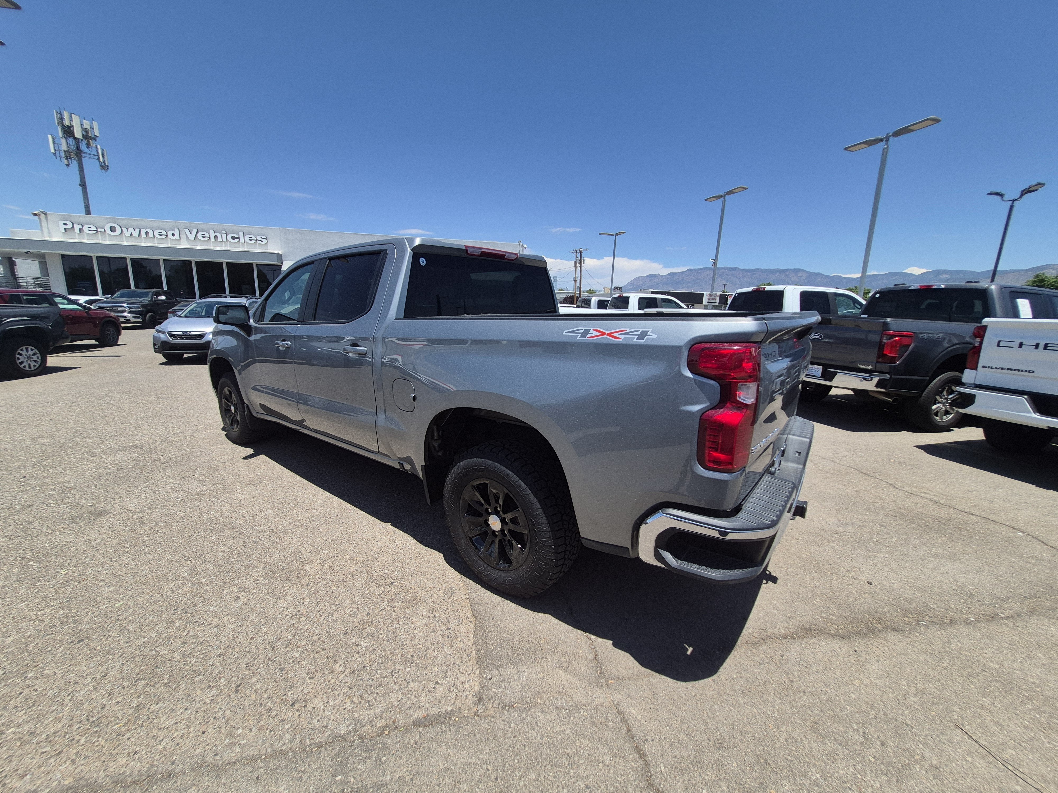 2025 Chevrolet Silverado 1500 — rear three-quarter view