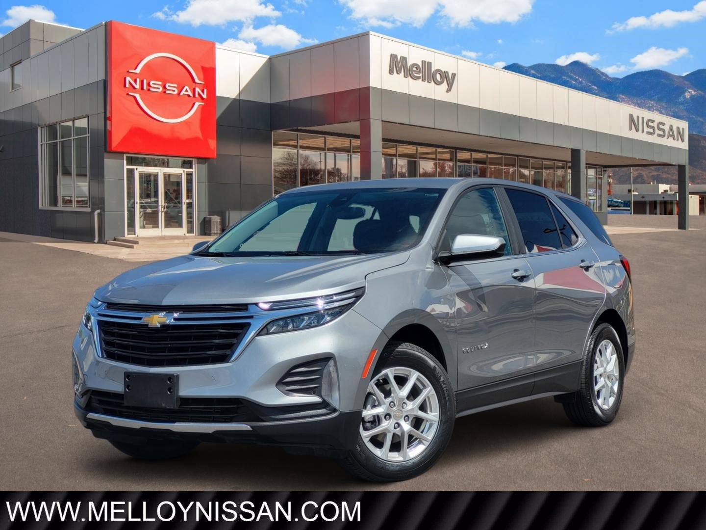 2024 Chevrolet Equinox LT in Sterling Gray Metallic — front three-quarter view