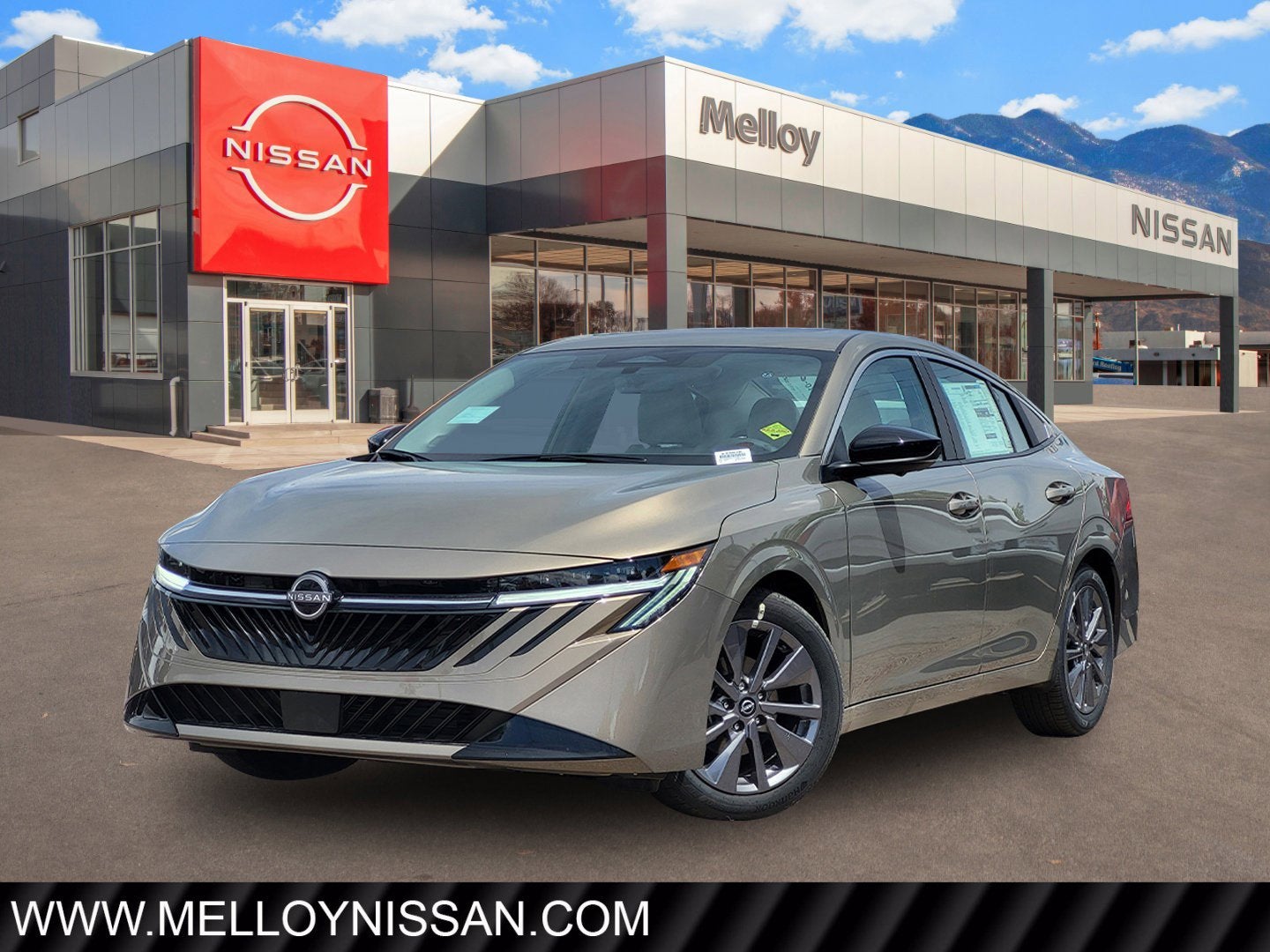 2026 Nissan Sentra SL Sedan *Ltd Avail* in Imperial Bronze — front three-quarter view