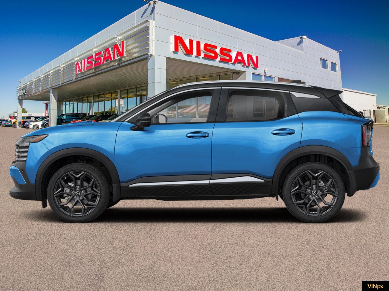 2026 Nissan Kicks — rear three-quarter view