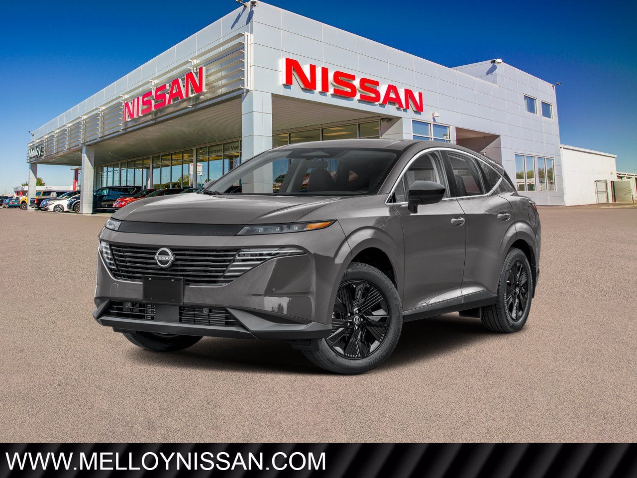 2026 Nissan Murano AWD SV *Ltd Avail* in Gun Metallic — front three-quarter view