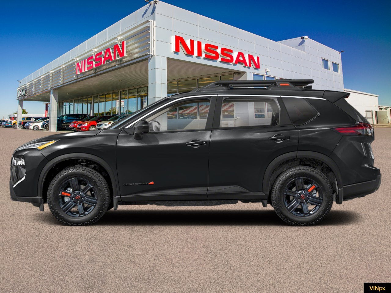 2026 Nissan Rogue — rear three-quarter view