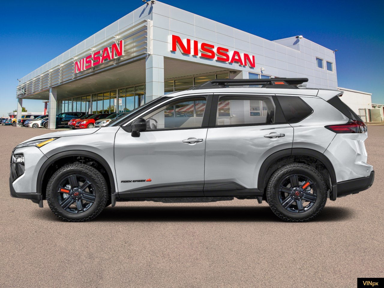 2026 Nissan Rogue — rear three-quarter view
