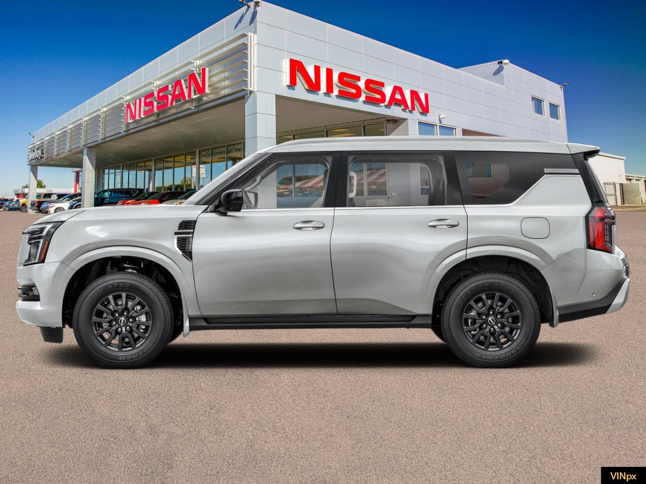 2026 Nissan Armada — rear three-quarter view