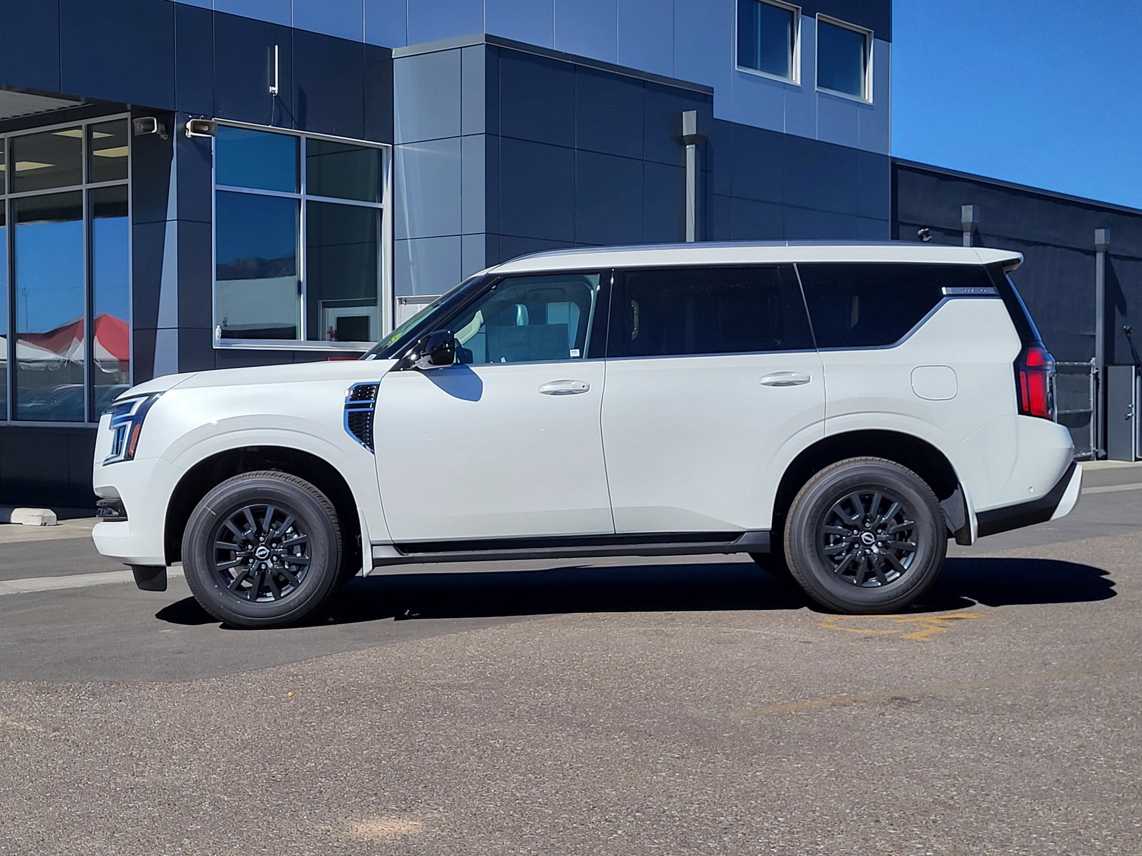 2026 Nissan Armada — rear three-quarter view