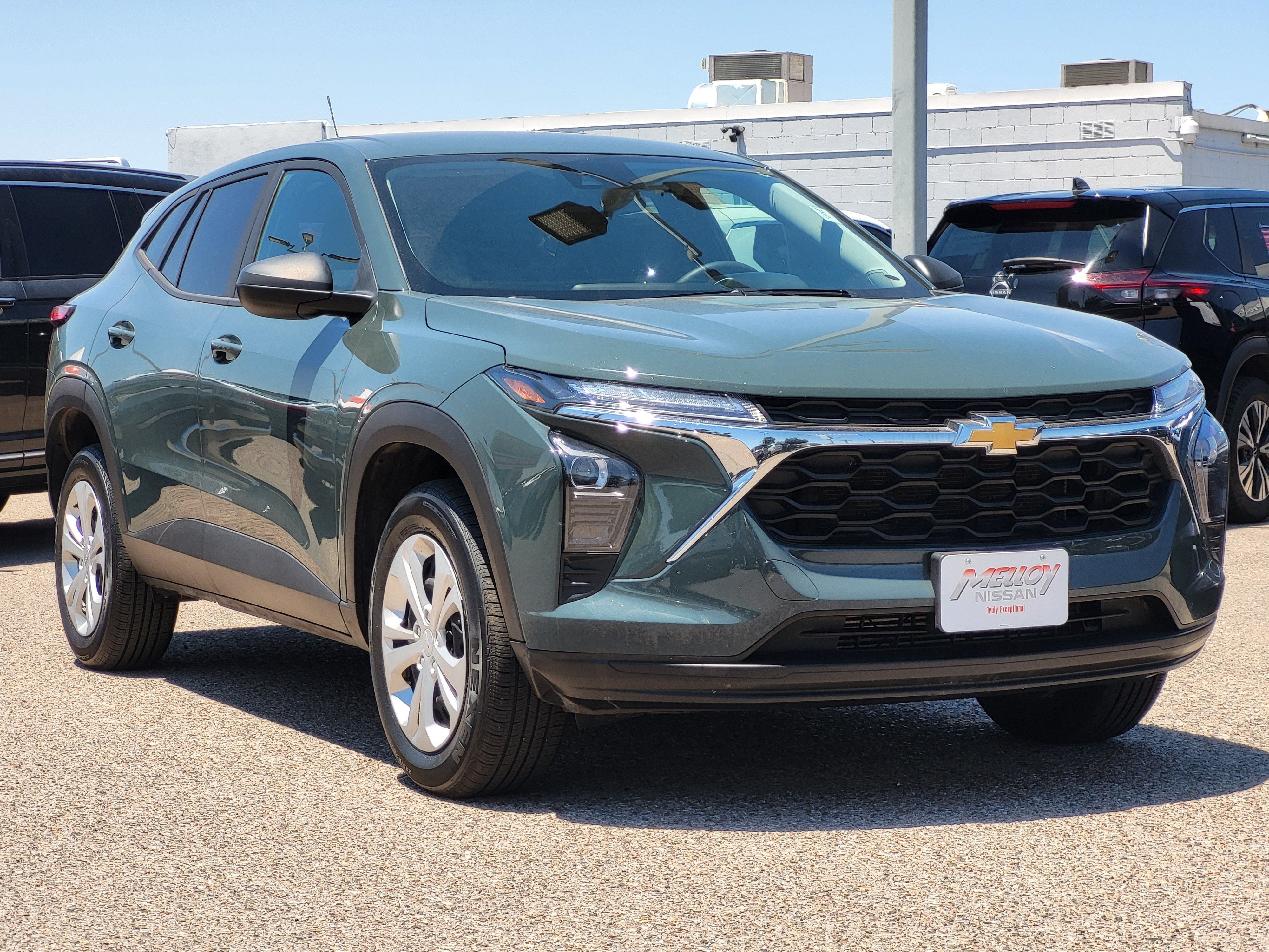 2025 Chevrolet Trax — rear three-quarter view